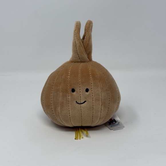Rare Jellycat Vivacious Vegetable Onion Plush 3.5